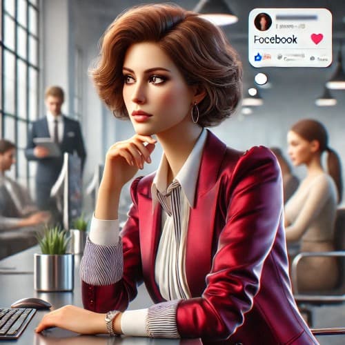 Social Media at Work: Blurred Lines